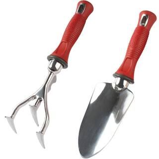 Garden Weasel 12.75 in. Comfort Non-Slip Grip Trowel and Cultivator-91368 - The Home Depot | The Home Depot