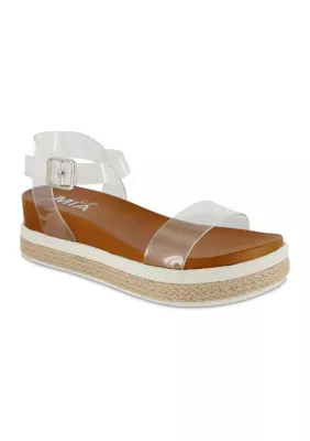 MIA Youth Girls Mabil Wedge Sandals | Belk