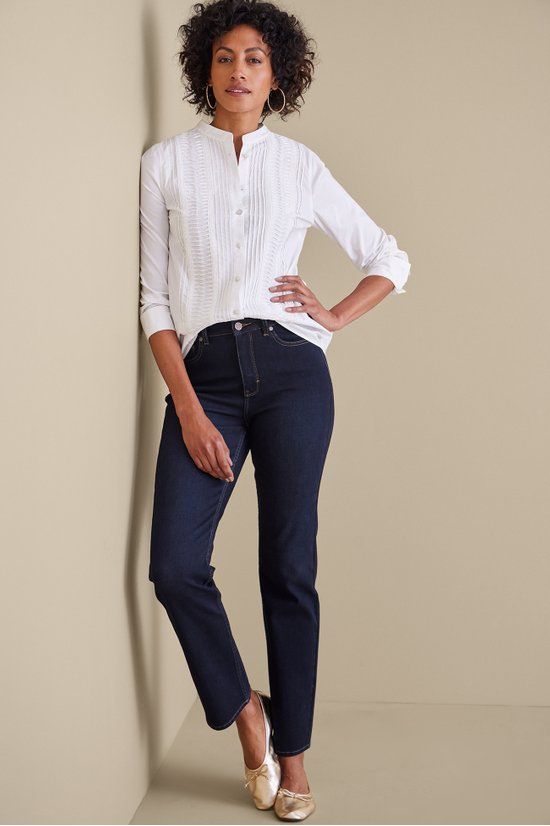 Ultimate Denim Straight Leg Jeans | Soft Surroundings