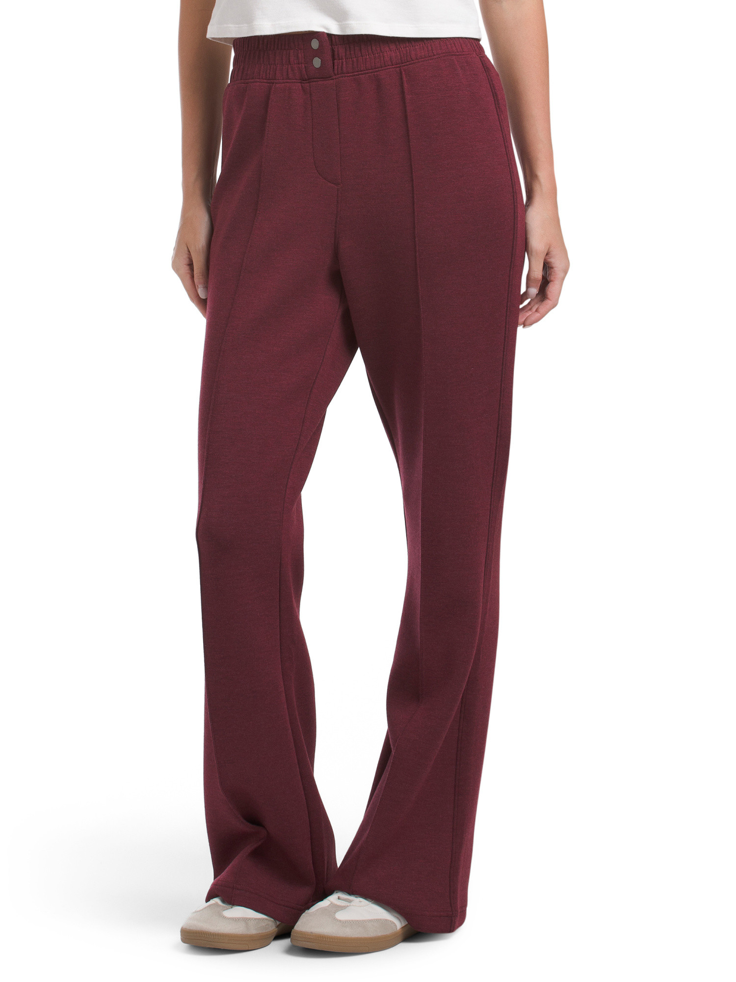 Brushed Flare Leg Pants | TJ Maxx