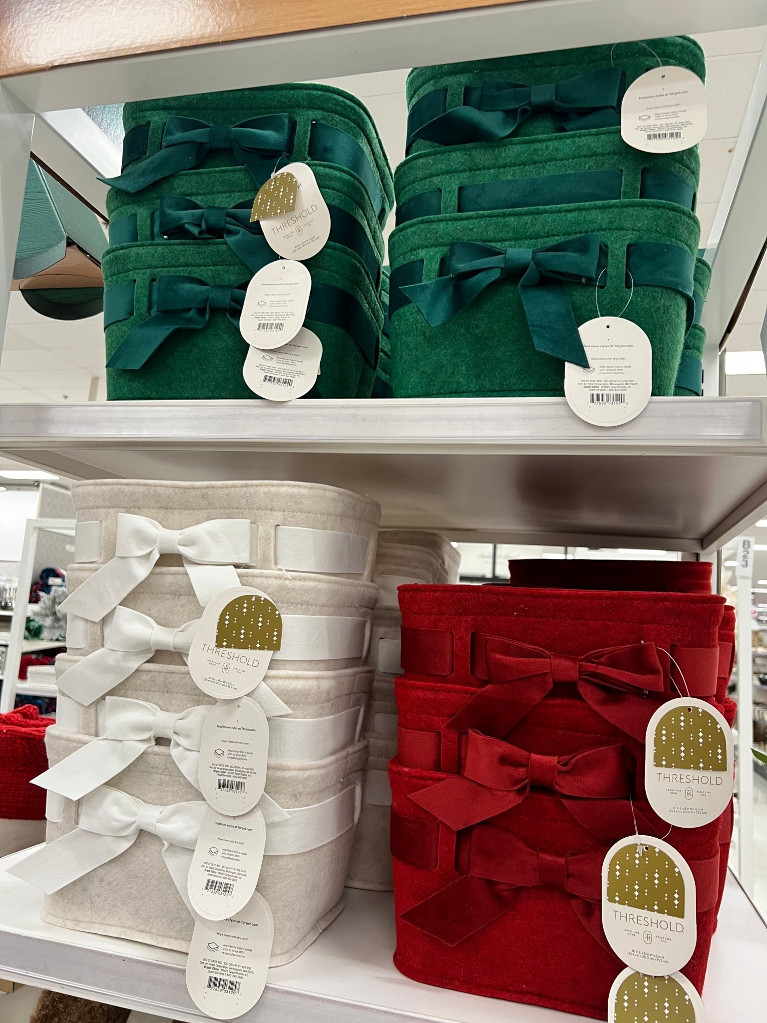 Baskets perfect for gifting season! #target 

#LTKGiftGuide #LTKHoliday #LTKHome