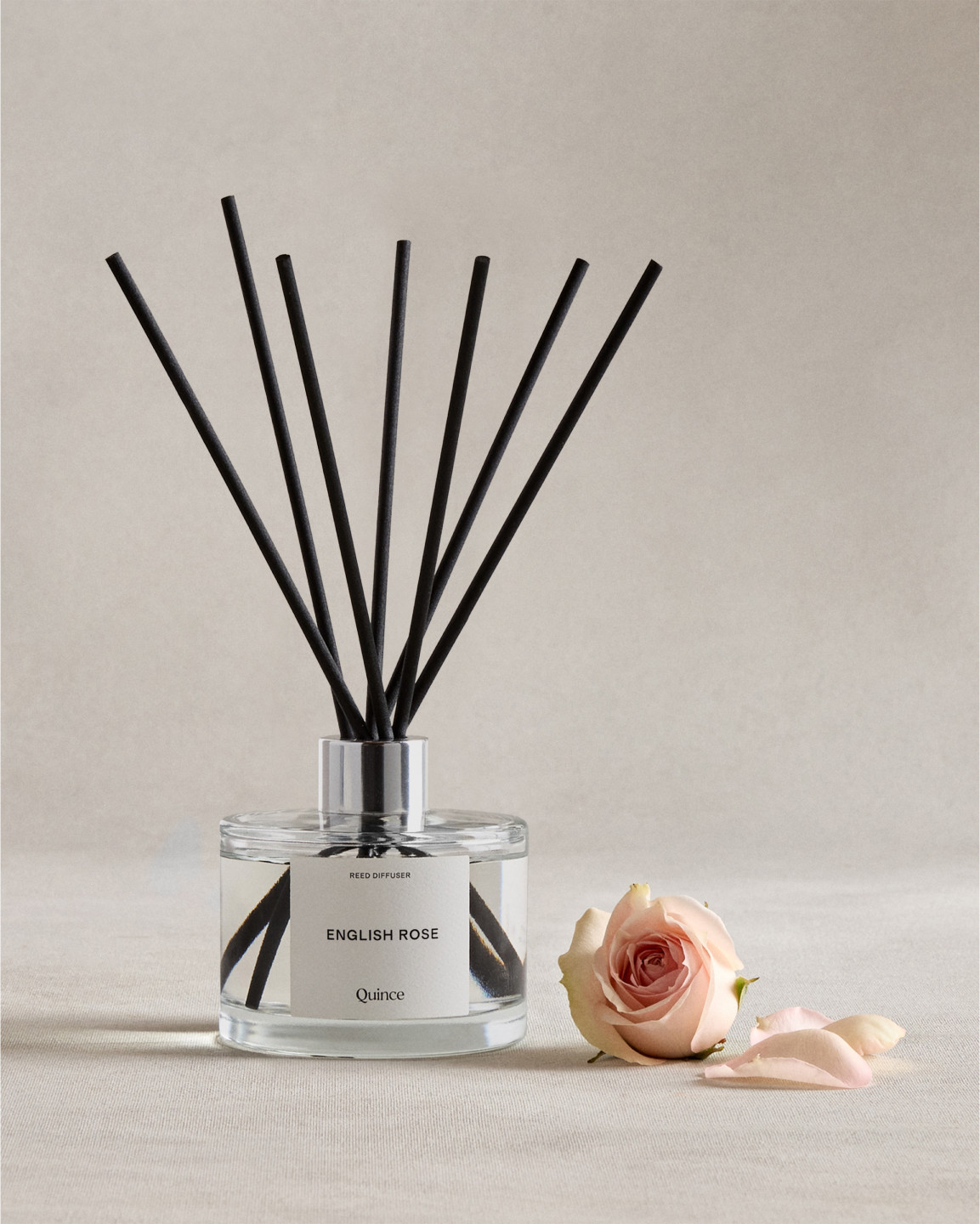Quince | English Rose Reed Diffuser, Reed Diffuser oil | Quince