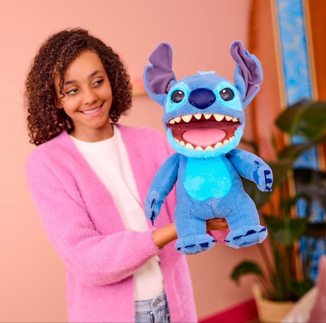 This Real FX Disney Stitch Plush by @wowstuffofficial is gonna be the hottest toy this year (if not already). It reacts to your touch, moves and talks to you. It is the cutest! 😍

#LTKKids #LTKFamily #LTKSeasonal