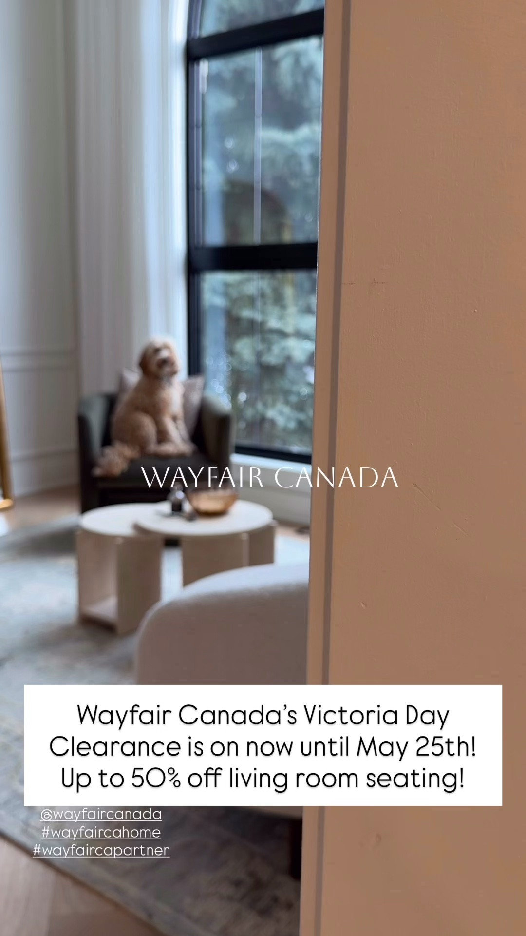 @wayfaircanada Victoria Day Clearance is on now until May 25th! All our faves are up to 70% off sitewide!! 
 
#wayfaircapartner #wayfaircahome

#LTKcanada #LTKsale