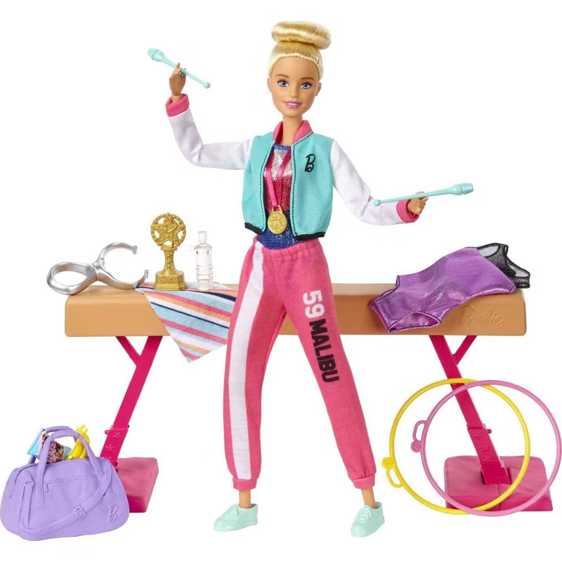 Barbie You Can Be Anything Gymnast Doll Playset | Target
