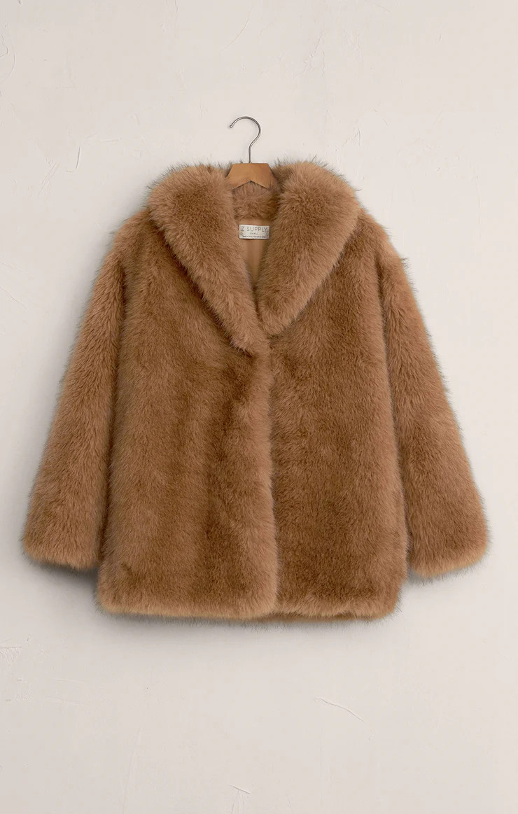 Logan Faux Fur Coat | Z Supply