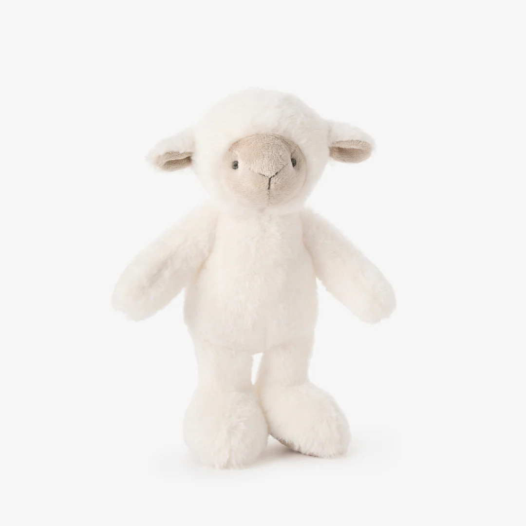Lamb 9" Plush Stuffed Toy | Elegant Baby