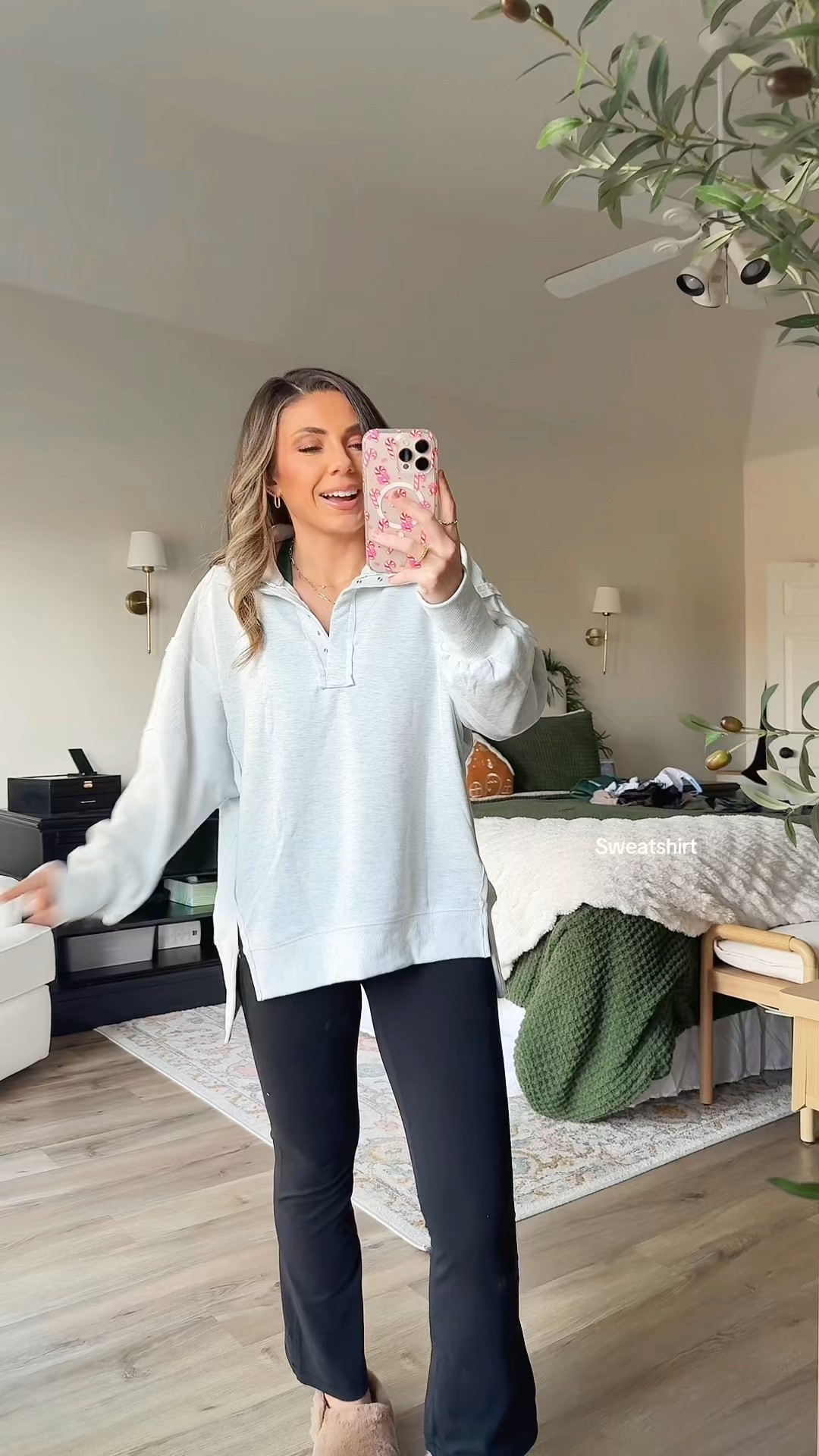 Legging friendly Anrabess sweatshirt 

#LTKActive #LTKFindsUnder50 #LTKootd