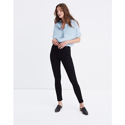 10" High-Rise Skinny Jeans in Carbondale Wash | Madewell