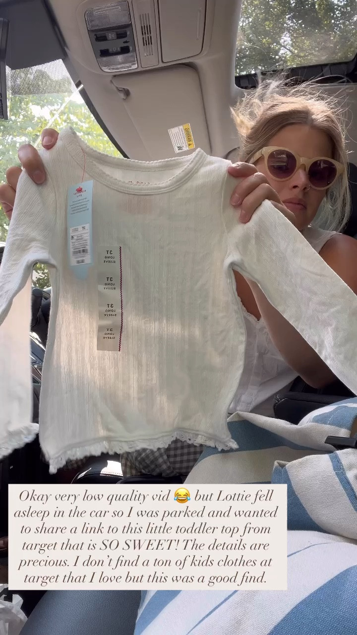 Cutest little toddler top from target! 
