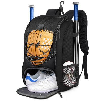 Narwey Youth Baseball Bag, Softball Bag with Cleats Pocket for Girls, Boys, Adult, Large Baseball Backpack for Men with Fence Hook | Target