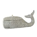 Creative Co-op DA3162 Bankuan Rope Whale Box with Lid | Amazon (US)