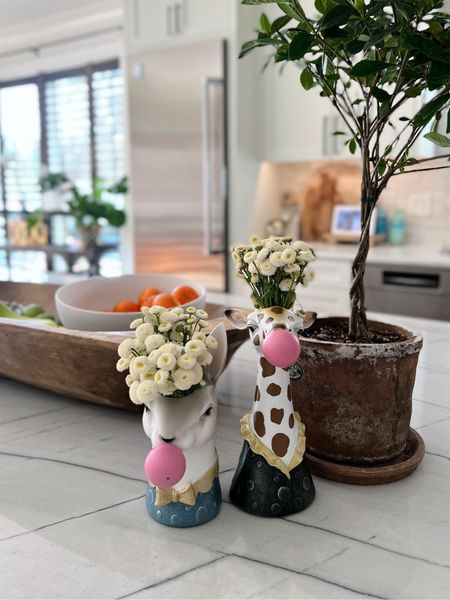 The cutest birthday animal vases from
Amazon - $18 and $22.

Would also be cute for a party with utensils in them!

#LTKkids #LTKfamily #LTKhome