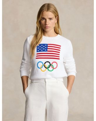 Ralph Lauren Team USA Crewneck Sweater Women - Bloomingdale's | Bloomingdale's (US)