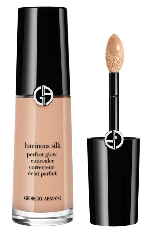 ARMANI beauty Luminous Silk Hydrating & Brightening Concealer in 5.25 Medium/pink at Nordstrom | Nordstrom