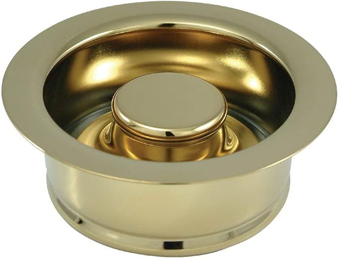 Kingston Brass BS3002 Made to Match Garbage Disposal Flange, 4-1/2-Inch, Polished Brass | Amazon (US)