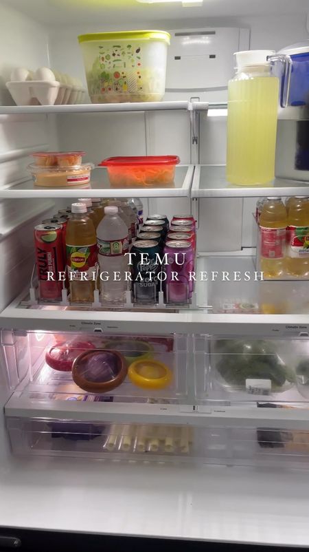 Adding some much needed items from Temu to my refrigerator for a quick summer refresh!

#LTKHome #LTKVideo #LTKFindsUnder50
