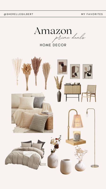 Neutral home decor is always a vibe because you can add pops of color and seasonal decor throughout the year. Here are some neutral pieces.

#LTKxPrime #LTKhome #LTKfindsunder100