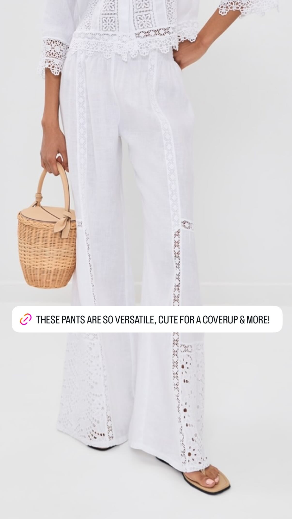 These pants are so versatile, cute for a coverup and beyond! Sharing a roundup of resort favorites that I'm loving. From coverups, to dresses, accessories, swimsuits, and more!  

 #LTKSeasonal #LTKSwim #LTKTravel