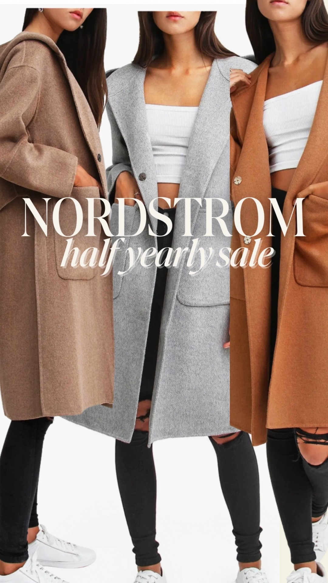 Nordstrom half yearly sale - y’all are loving this light coat! 

#LTKSaleAlert