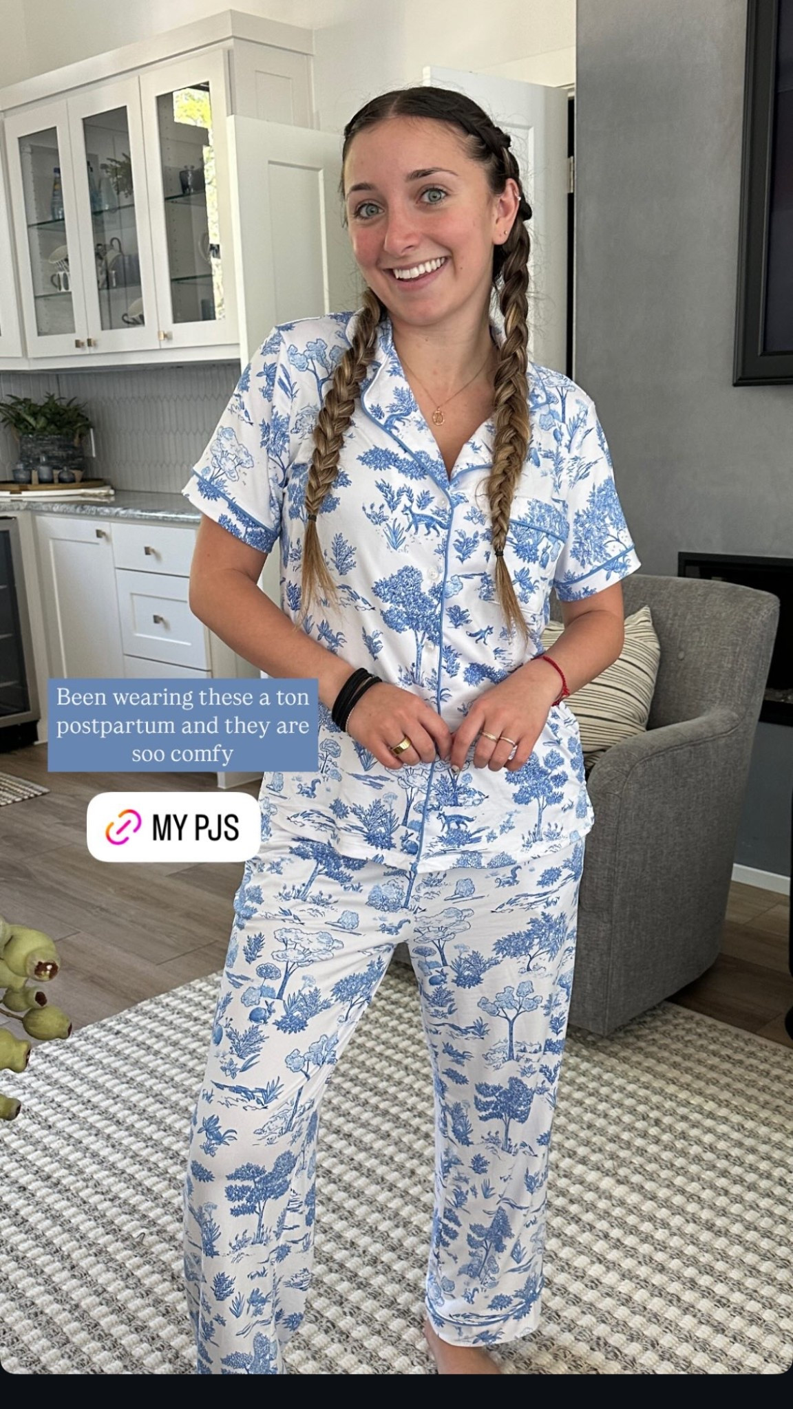 How fun are these pajamas! Loving this print! 

#LTKFindsUnder50 #LTKStyleTip #LTKFamily