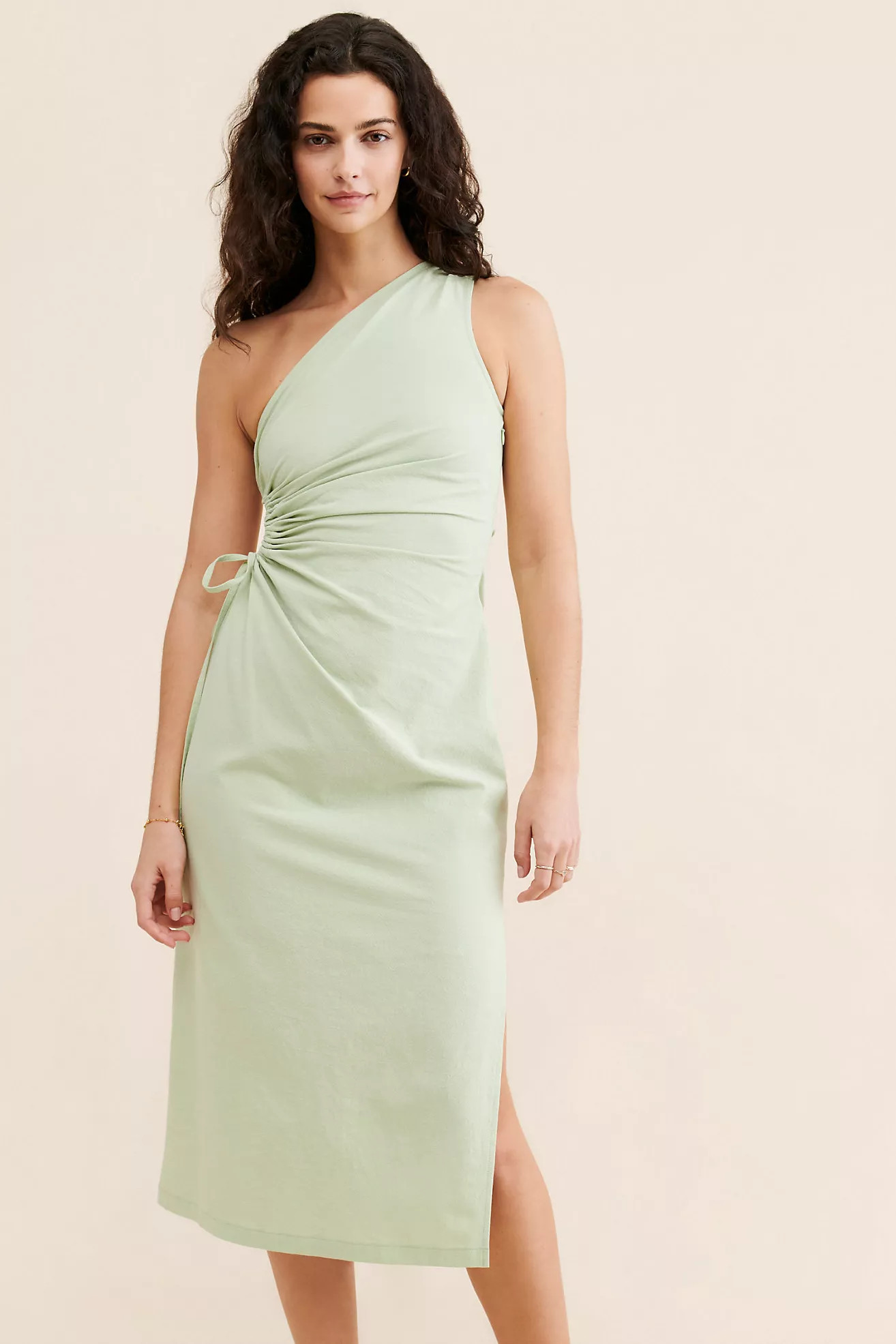 4th & Reckless Indra One-Shoulder Dress | Anthropologie (US)