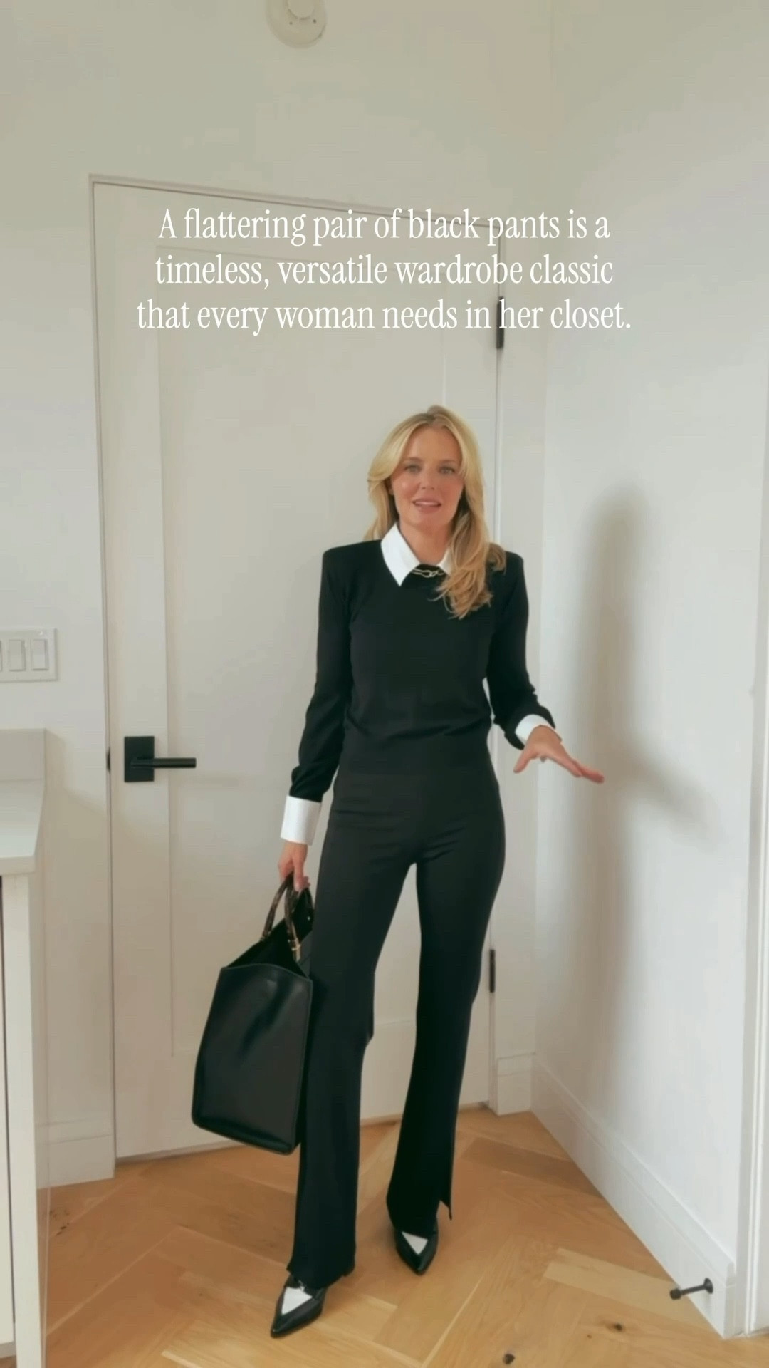 A great pair of black pants is the perfect base for so many outfits—super slimming, flattering, wrinkle-resistant, comfortable, and versatile.

#LTKSeasonal #LTKWorkwear #LTKOver40