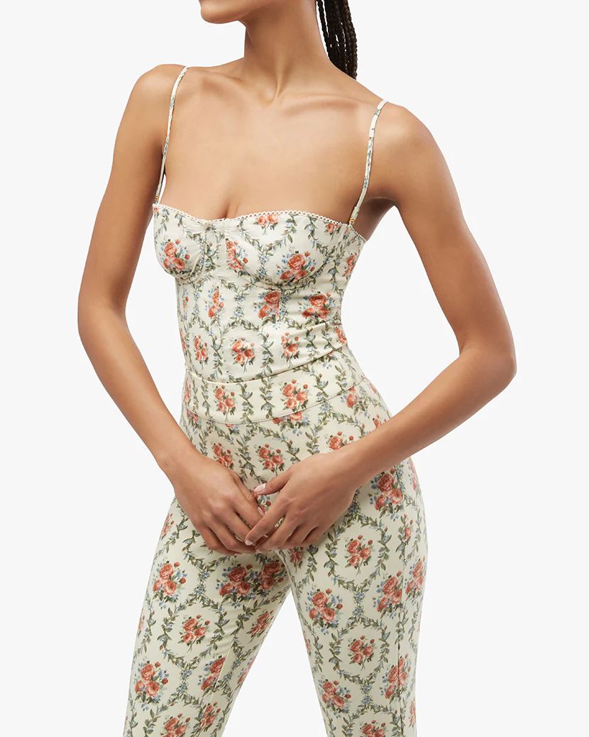 Underwire Victorian Floral Corset | We Wore What
