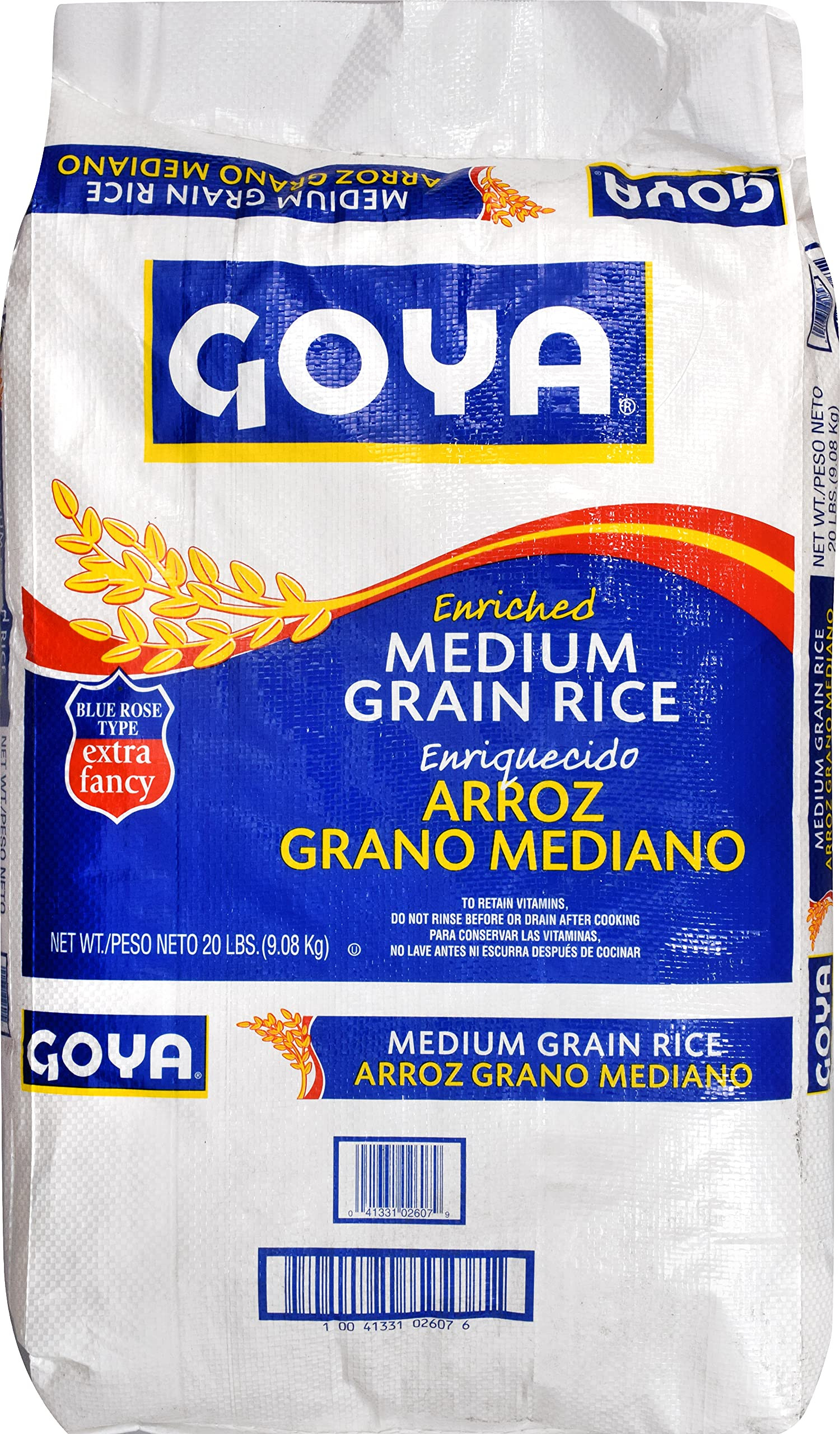 Goya Foods Enriched Medium Grain Rice, 20 Pound (Pack of 1) | Amazon (US)