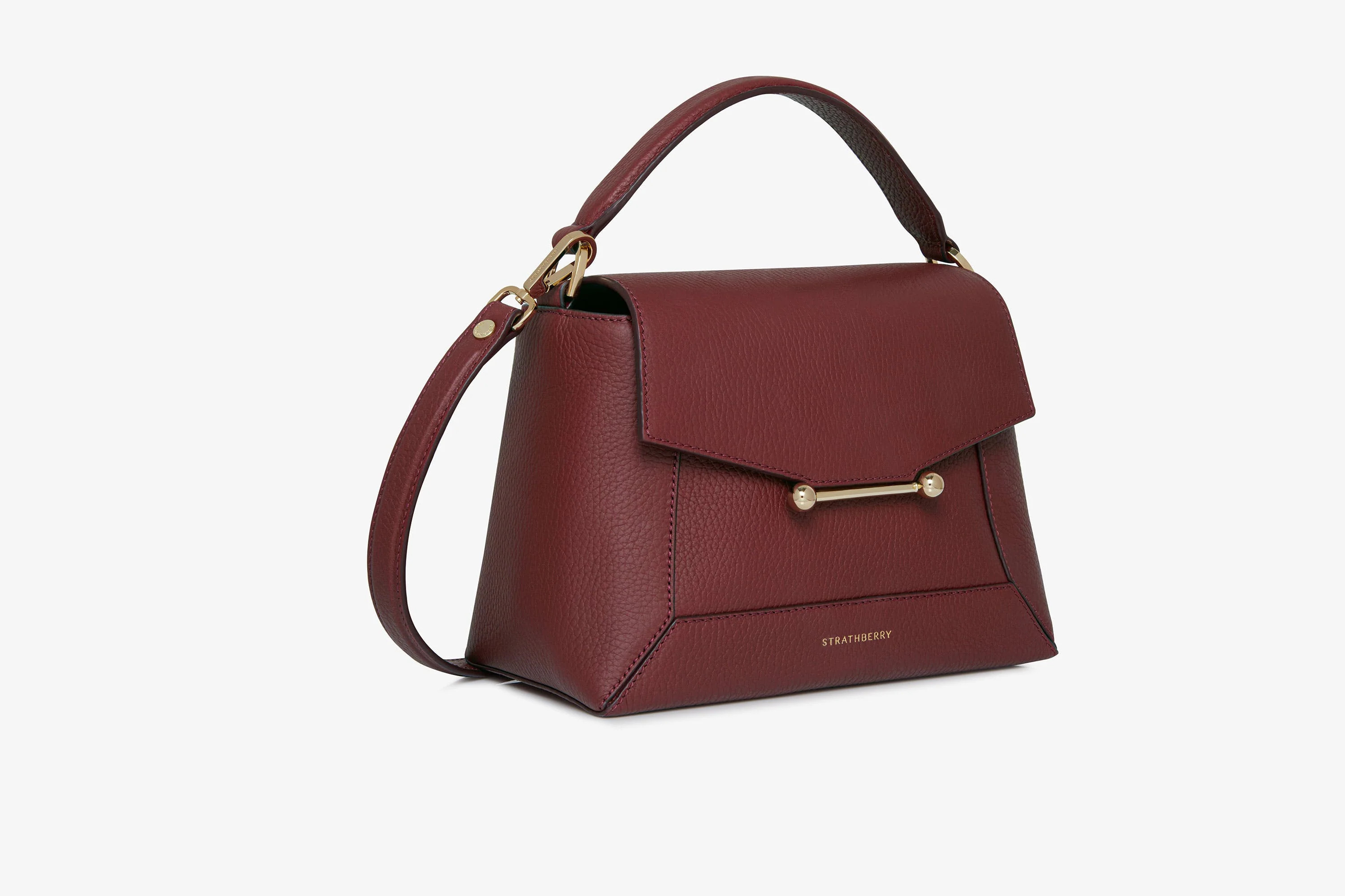 Strathberry - Mosaic Bag - Burgundy | Strathberry
