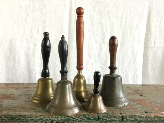 Vintage & Antique School Bells | Etsy | Etsy (US)