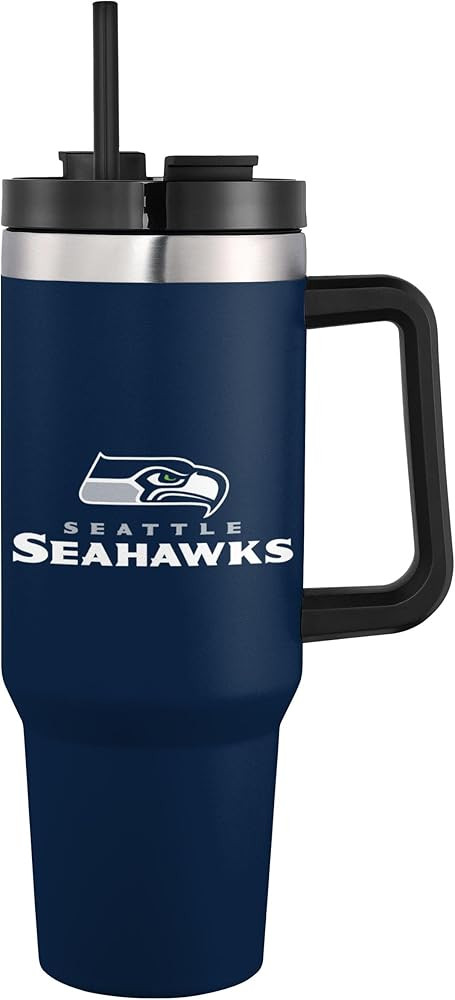 FOCO NFL unisex-adult NFL Team Logo Insulated Travel Mug 40oz XL Tumbler | Amazon (US)