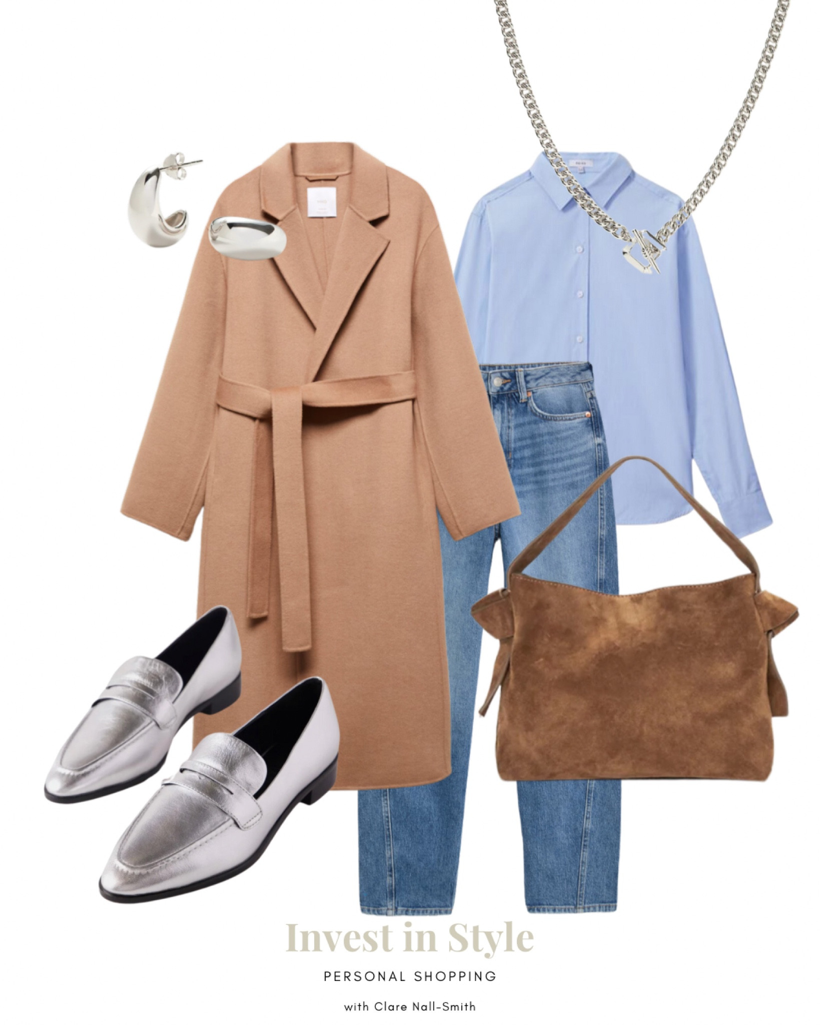 Camel coat styling 
Smart casual outfit 


#LTKuk #LTKworkwear #LTKstyletip