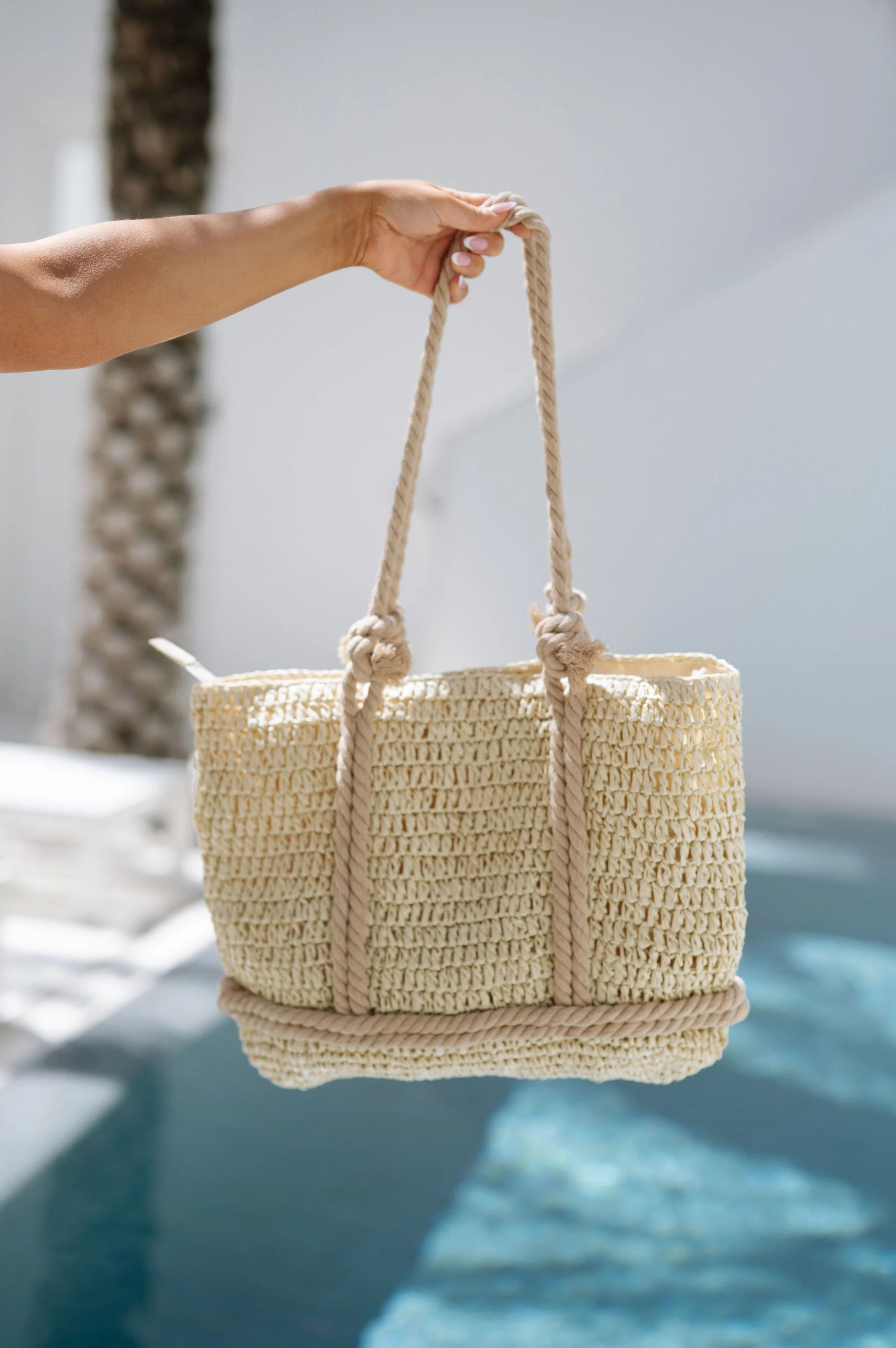Marissa Tote- Ivory | These Three