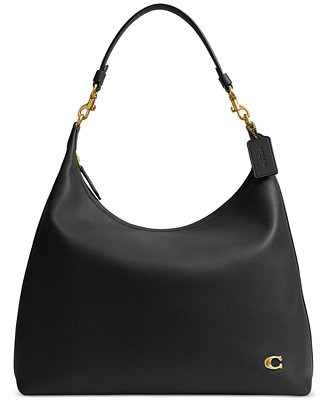 COACH Juliet Large Leather Shoulder Bag 38 - Macy's | Macy's