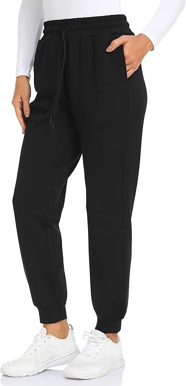 YUNOGA Women's Baggy Sweatpants High Waisted Athletic Joggers Pants with Pockets Drawstring Loung... | Amazon (US)
