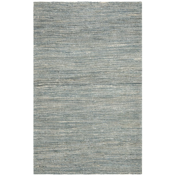 SAFAVIEH Marbella Christina Solid Area Rug, Blue/Ivory, 3' x 5' - Walmart.com | Walmart (US)