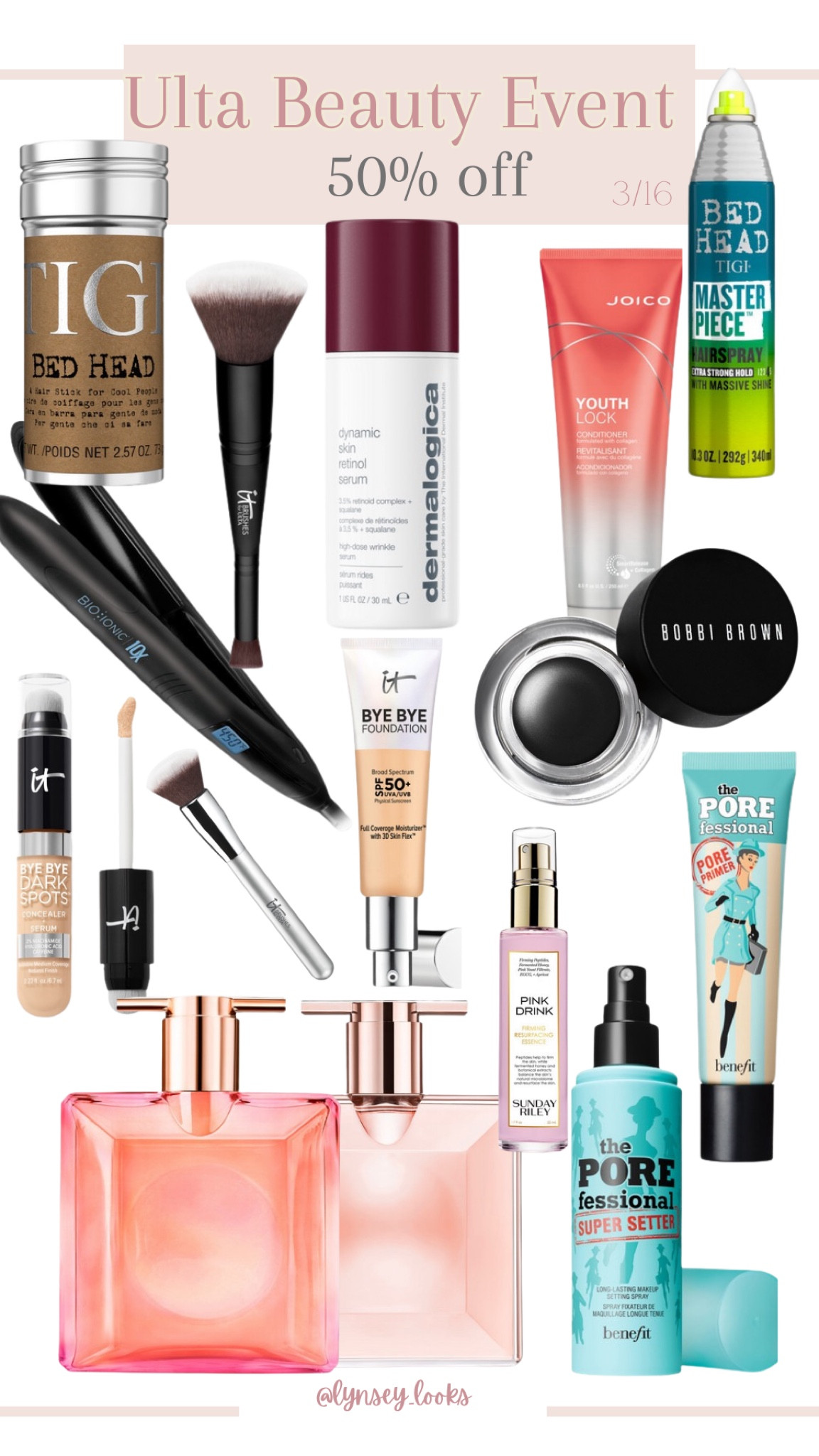 Ulta Beauty Event 3/16- 50% off these products TODAY ONLY! 💄💋✨ 

Ulta | Ulta Beauty Event | Makeup 

#LTKsalealert #LTKbeauty #LTKfindsunder50