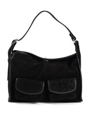 Suede Grayson Cargo Shoulder Bag | Handbags | Marshalls | Marshalls
