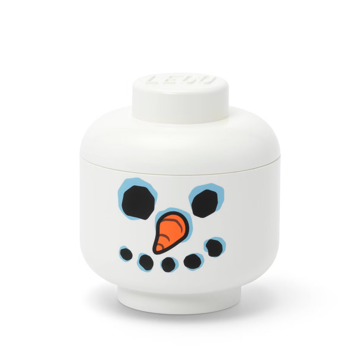 LEGO Minifigure Storage Head Mini Snowman 5009320 | Target