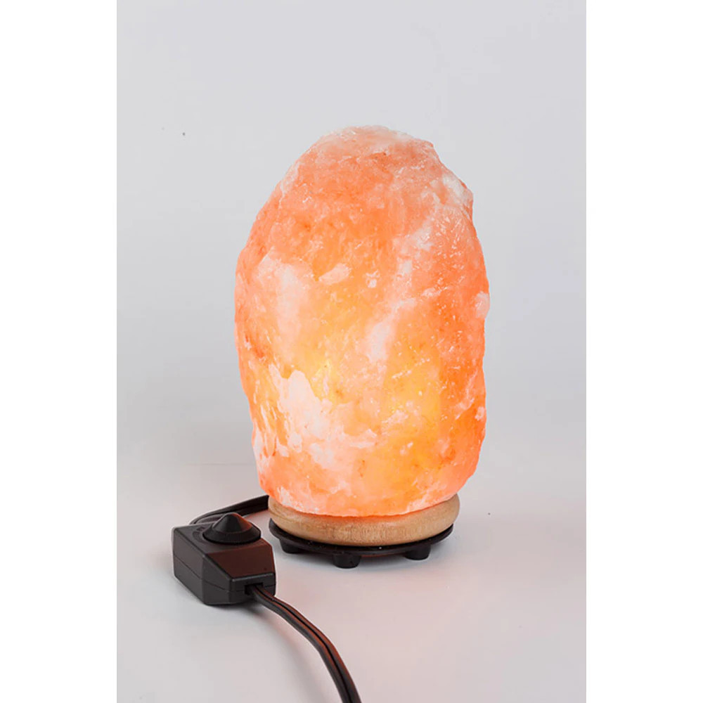 Style Selections Dimmable Pink Natural Himalayan Salt Lamp | 42628 | Lowe's