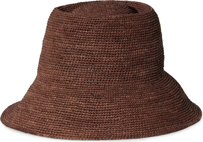Felix Crochet Raffia Bucket Hat | Nordstrom