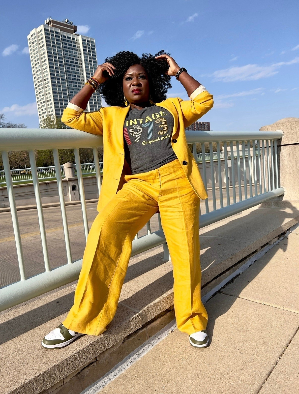 It’s a suit and sneakers kind of day. This suit is from Banana Republic but it is sold out. I have linked similar options below 👇🏾

#LTKdayinmylife #LTKootd #LTKmomlife