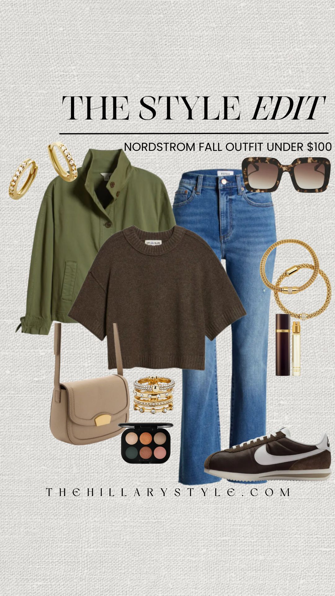The Style Edit: Nordstrom Outfit Under $100!

Fall Fashion on a Budget: Who says you can't be chic on a budget? 🍂 I've curated the ultimate fall outfit from Nordstrom, and every single piece is under $100! From that perfect utility jacket to trendy wide-leg denim and a cozy cropped sweater, this look is giving major autumn vibes without breaking the bank. Don't sleep on these affordable finds to refresh your wardrobe for the season!

#TheHillaryStyle #NordstromFall #FallFashion #BudgetFriendlyFashion #Under100 #AffordableStyle #FallOutfit #UtilityJacket #WideLegJeans #CortezSneakers #LTKUnder100 #PinterestFashion #FallTrends #AutumnStyle #FashionOnABudget #OOTD 

 

#LTKSeasonal #LTKFindsUnder100 #LTKStyleTip