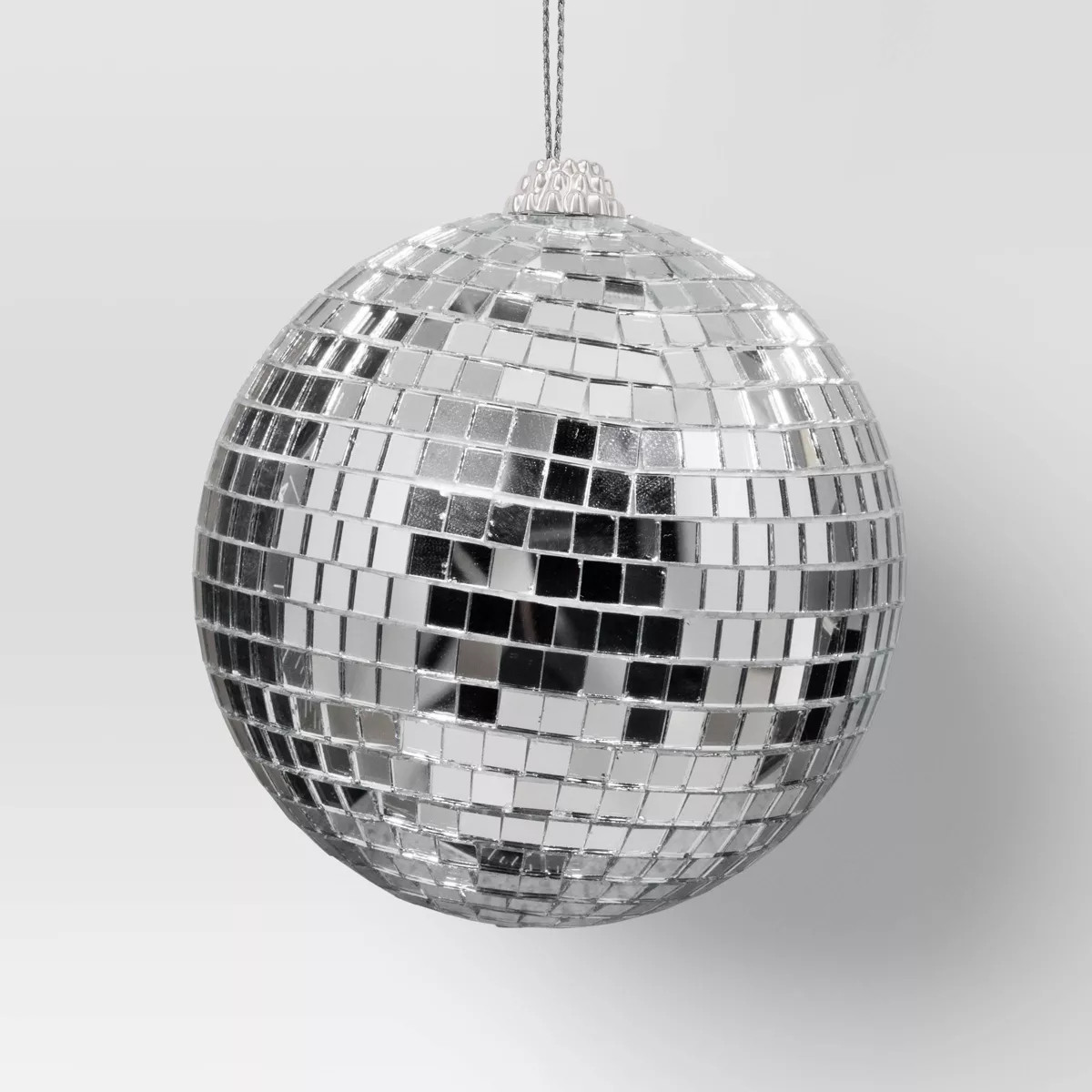 4" Christmas Disco Ball Ornament Silver - Wondershop™ | Target