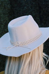 Rhett Braided Cowboy Hat, Ivory | North & Main Clothing Company