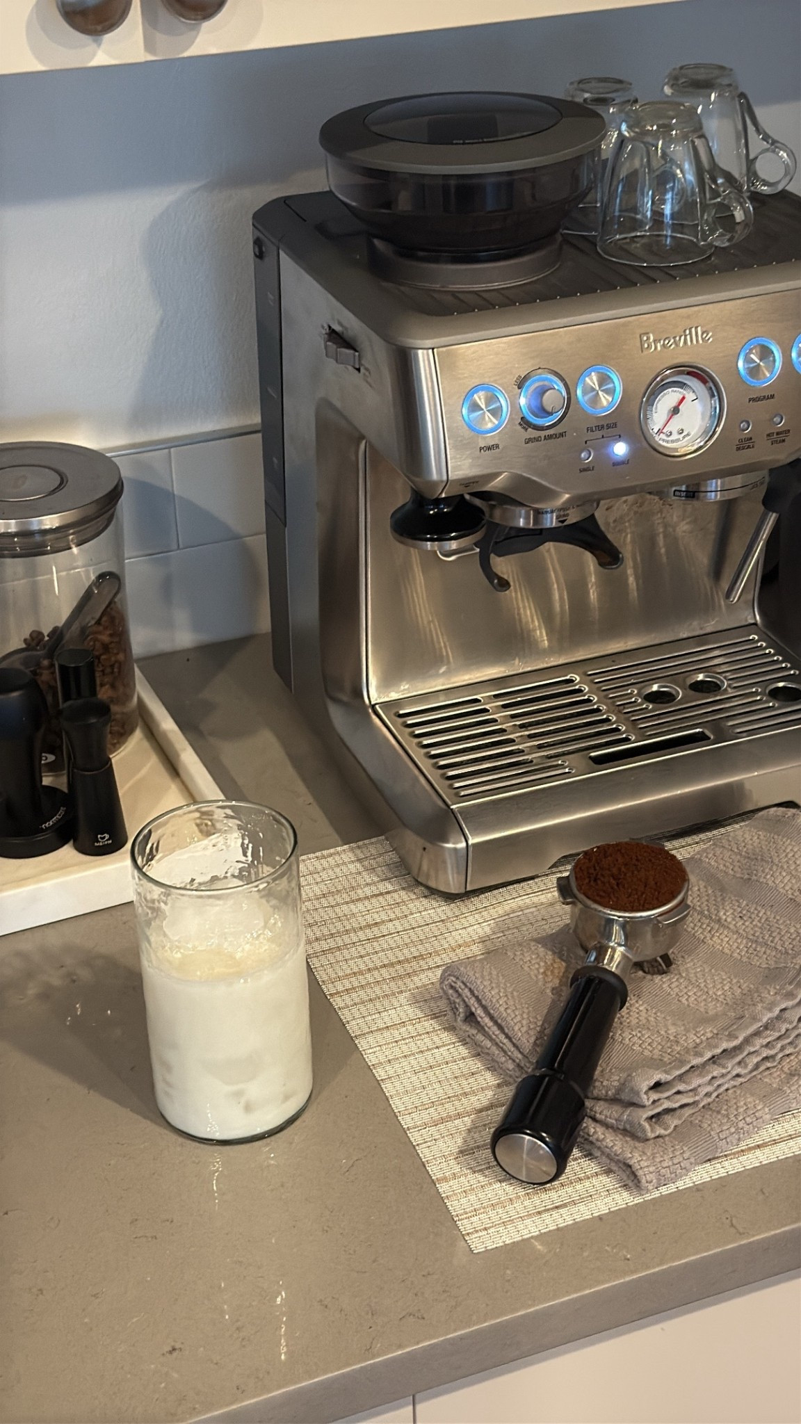 The perfect coffee setup for the perfect fall latte’s ! ☕️🪵🍂🍁 Everything is Linked! 

#LTKBump #LTKHome #LTKSeasonal