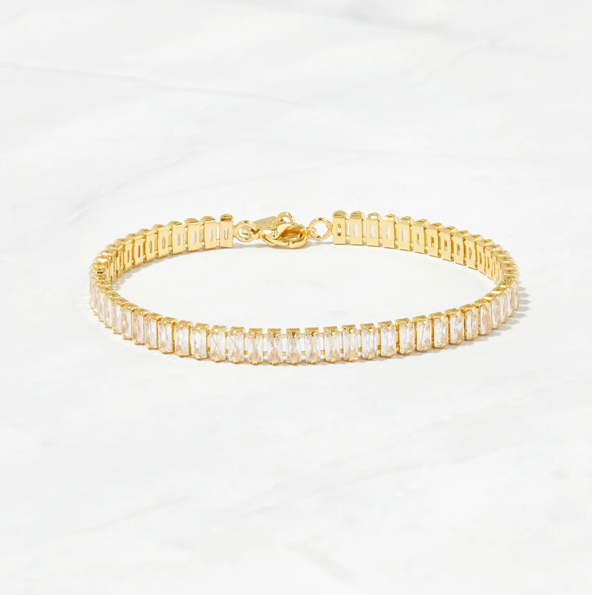 Baguette Tennis Bracelet | Sami Jewels