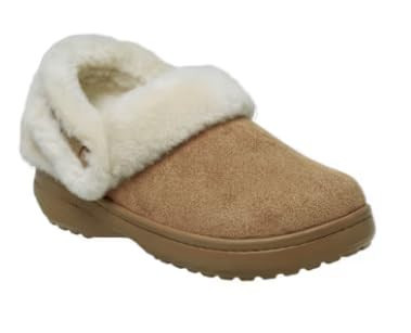 Crocs Unisex Classic Unfurgettable Clogs Sepia Suede Men 5, Women 7 Medium | Amazon (US)