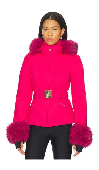 Goldbergh Giselle Ski Jacket in Pink. - size 32 | Revolve Clothing (Global)
